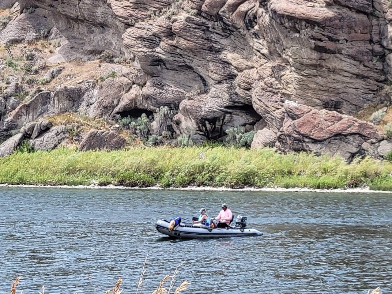 Water Training in the Tetons